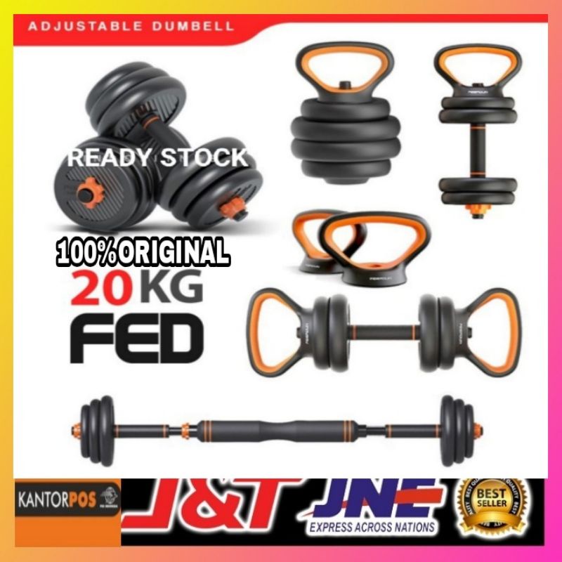 dumbell set 20kg xiaomi(original)dumbell set-barbell set-dumbel-barbell