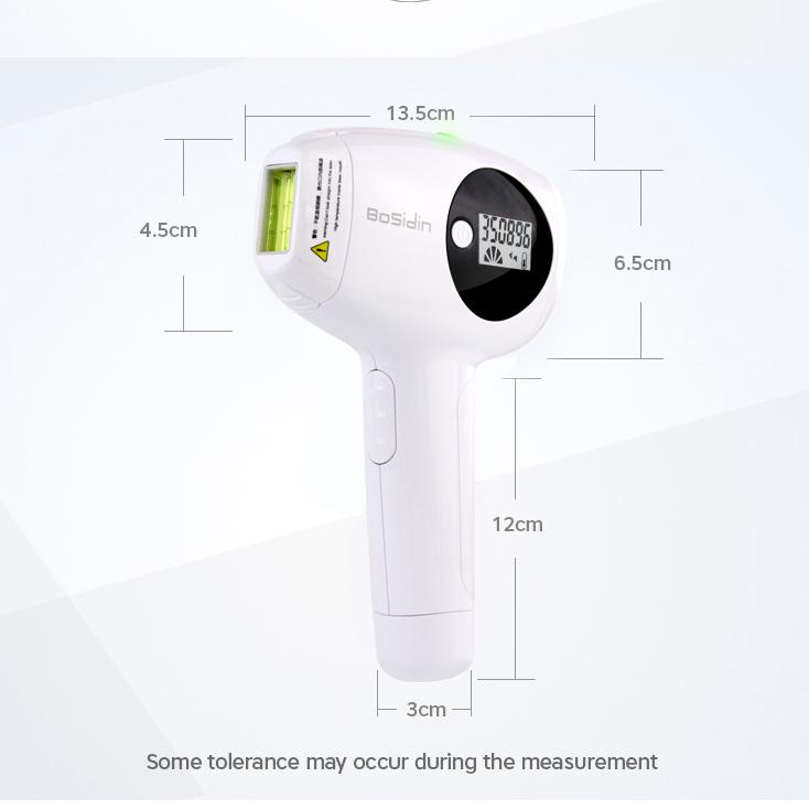 Laser Hair Removal Perontok Bulu Permanent Alat Penghilang Bulu TANPA SAKIT GARANSI / BOSIDIN D-1129 UK DESIGN GARANSI