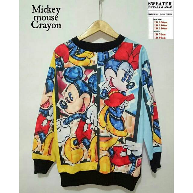 

Mickey mouse crayon