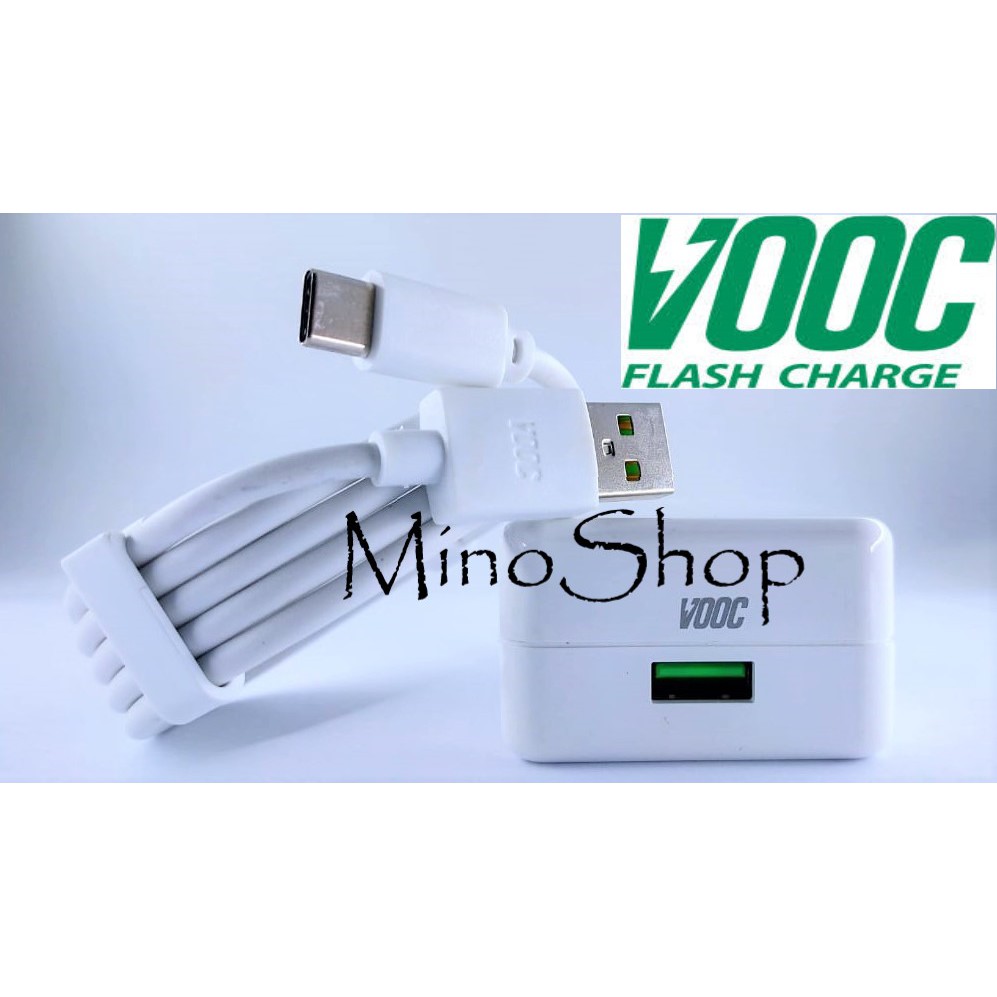 CHARGER - TC OPPO R17 PRO VOOC TYPE MICRO USB - TYPE C FLASH CHARGER