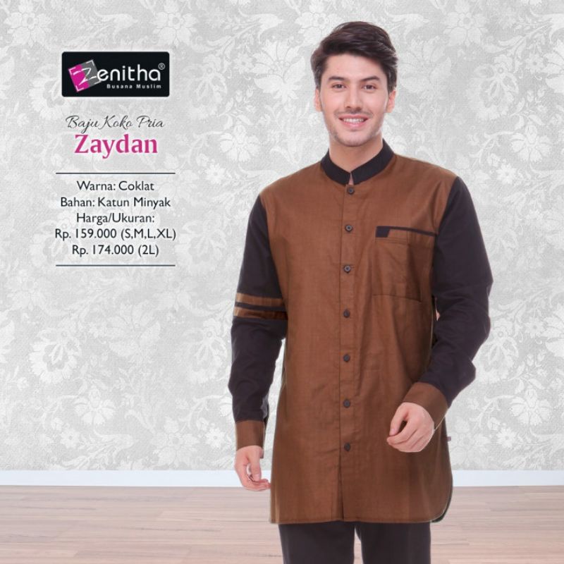 zenitha-Baju Koko Pria Zydan