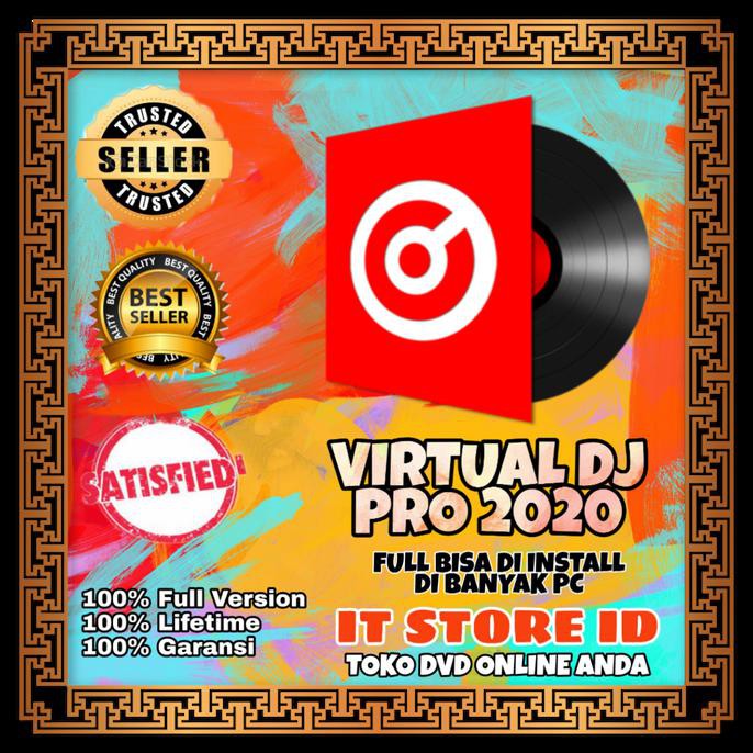 Virtual DJ Pro 2020 Lisensi Full Forever DVD MURAH