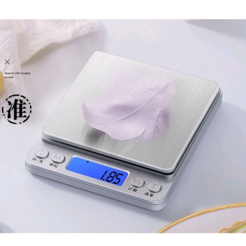 Timbangan digital dapur emas kitchen 2kg