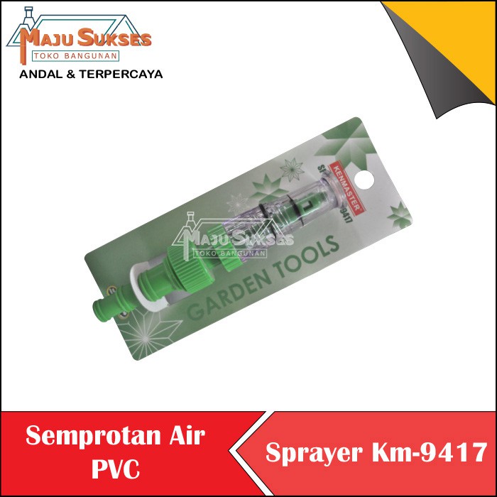 Hose Nozzle Kepala Selang Plastik Kenmaster HOSE NOZZLE PLASTIK PVC SEMPROTAN SELANG AIR PVC