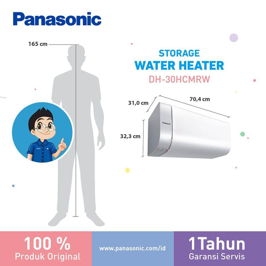 Pemanas Air Water Heater Listrik Panasonic 30 Liter