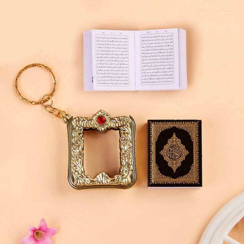 Gantungan Kunci Alquran Gantungan Kunci Al quran Mini Kecil Souvenir