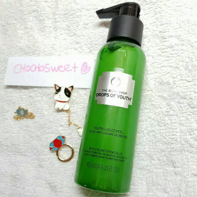 [Full Size - The Body Shop ] Drops of Youth Liquid Peel / Body Shop Peeling Gel /  Peeling Gel