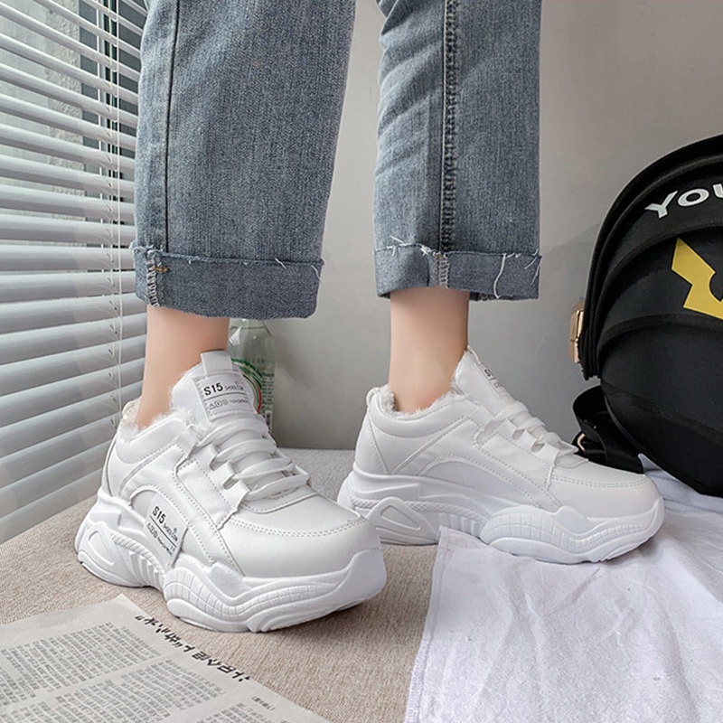CaniKorea &quot;FREE BOX&quot; Size (37 -41) Dulcea Sepatu Sneakers Wanita Korea Fashion Import Sport Shoes Casual Original 9086