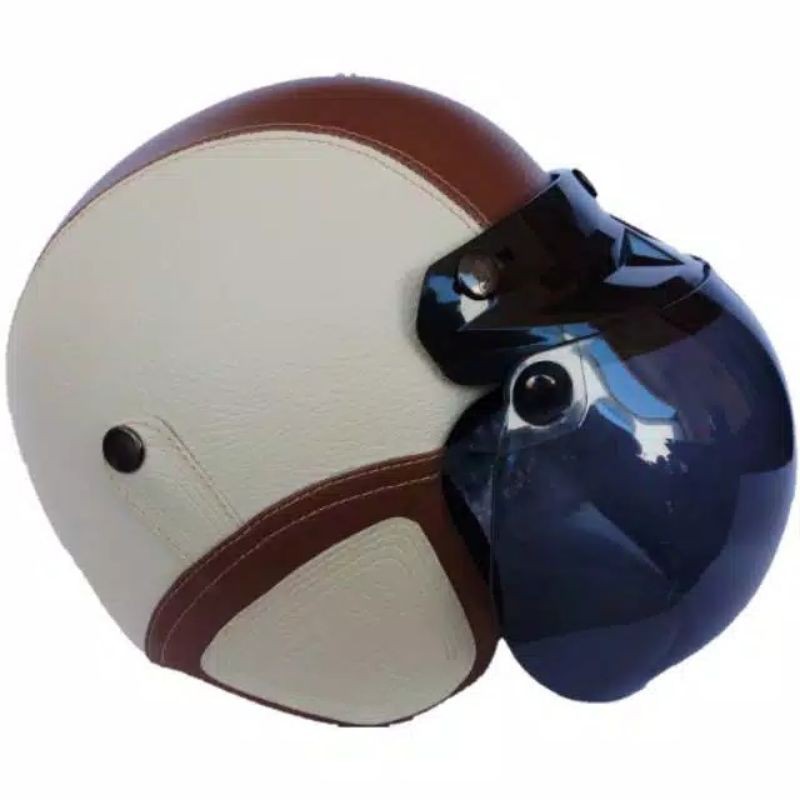 Helm Bogo Retro Kaca Bogo Original | Dewasa