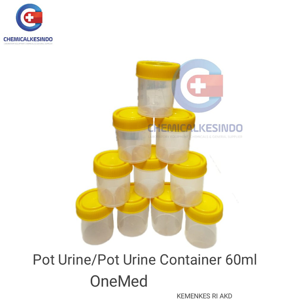 Jual Urine Container Non Steril Pot Urin 60ml Shopee Indonesia