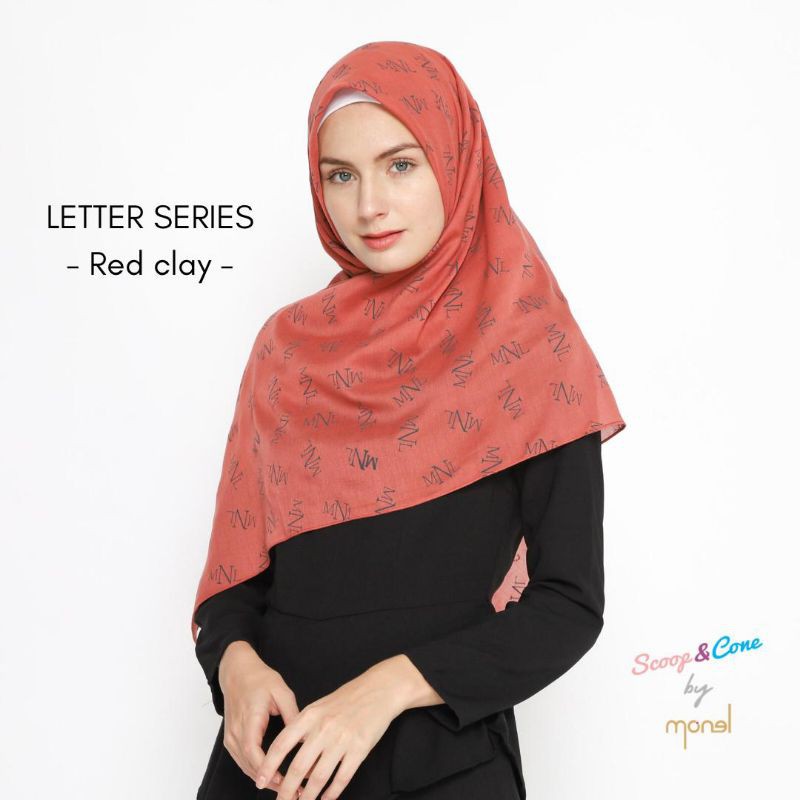 

Letter series red clay scoopandcone