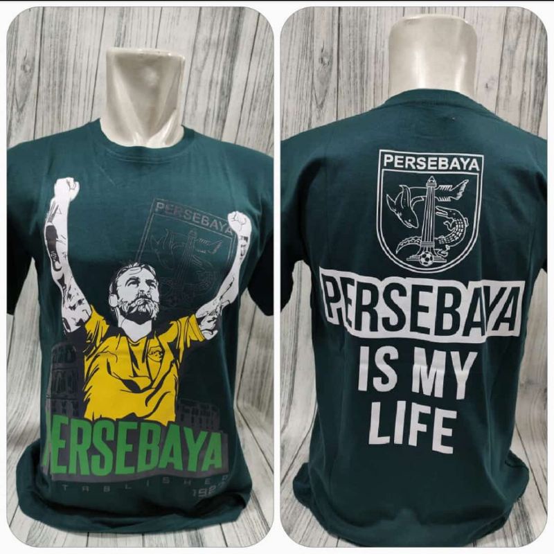 KAOS PERSEBAYA BONEK SURABAYA MOTIF 12