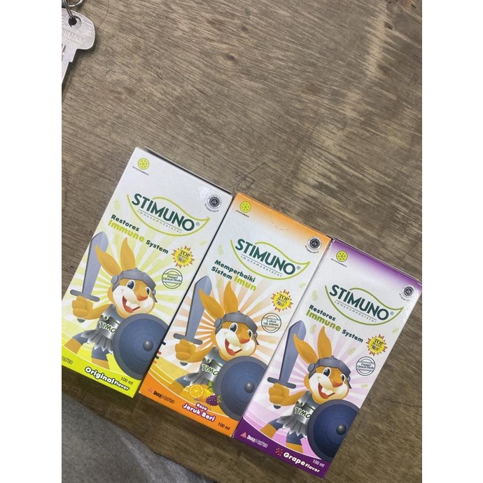 *#*#*#] Stimuno Anak Cair Jeruk Original Anggur - 100 ml