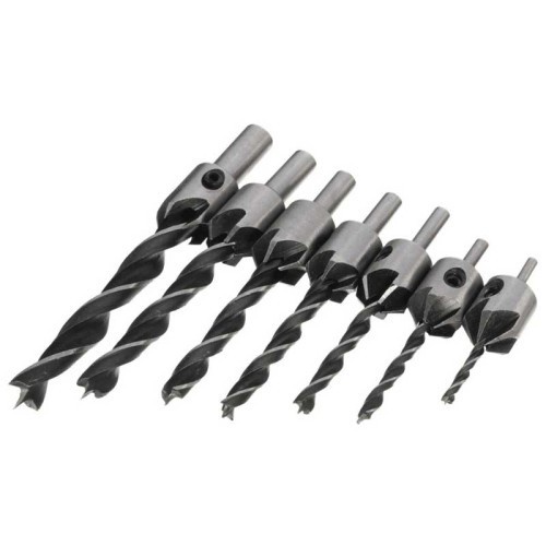 Mata Bor Drill Bit Countersink HSS 3-10mm 7 PCS - QST-K13