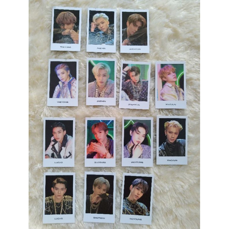 NCT COLLECTION BOOK MAW KOLBUK JAEHYUN JAEMIN TAEYONG DOYOUNG LUCAS XIAOJUN POLAROID PHOTOCARD PC