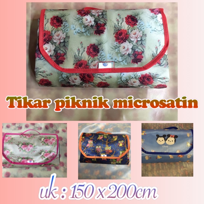 tikar piknik tikar lipat tikar microsatin-uk. 150x200