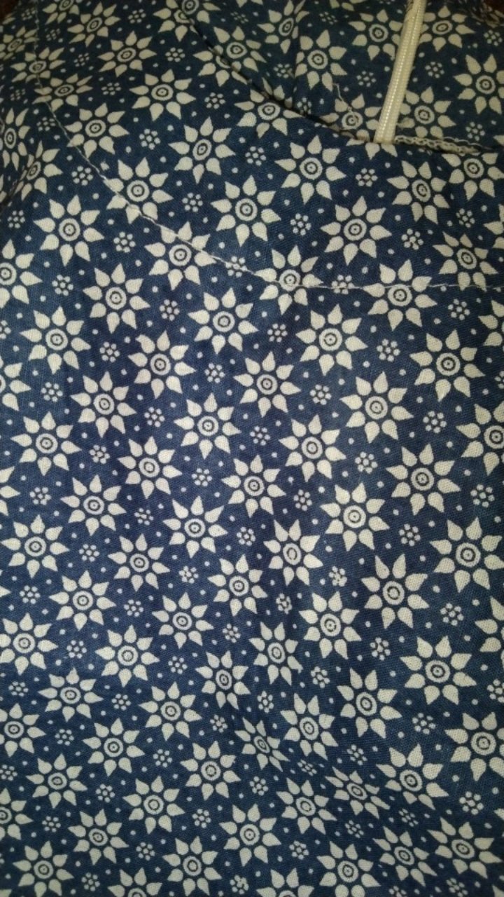 Baju Batik Wanita Terbaru 2021 Blus Atasan Kerja Kawung Truntum Motif Indigo Style Tey-17