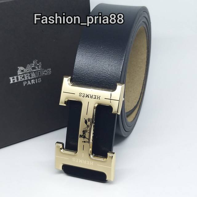 IKAT PINGANG GESPER PRIA KULIT ASLI IMPORT MODEL TUSUK