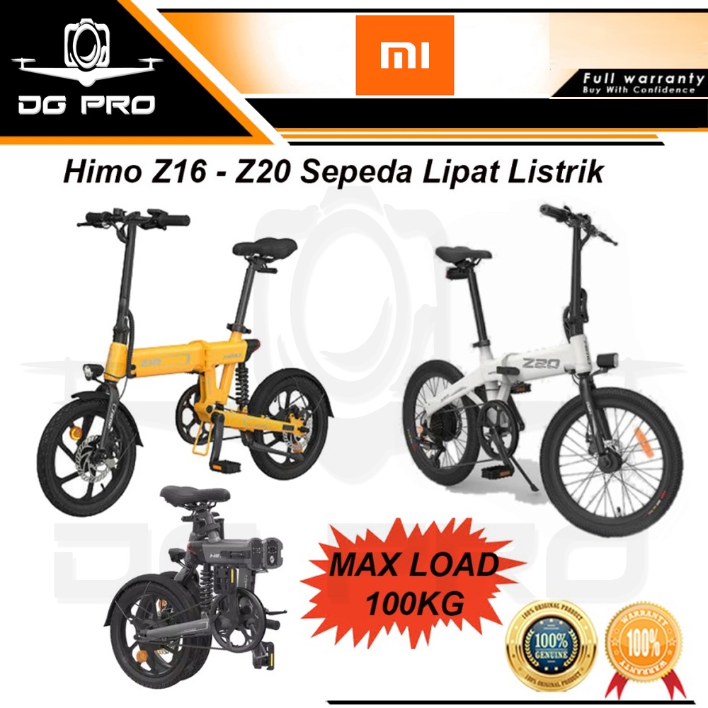 Sepeda Listrik Lipat Xiaomi Himo Z20 Foldable Electric Bicycle
