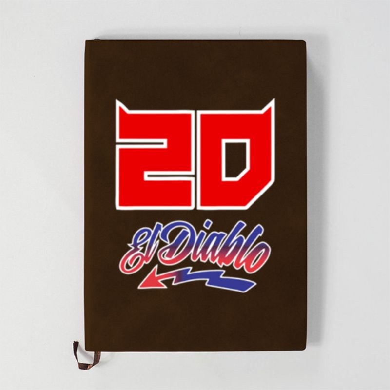 

Notebook Fabio MotoGP Retro Kulit A5 Custom Notepad