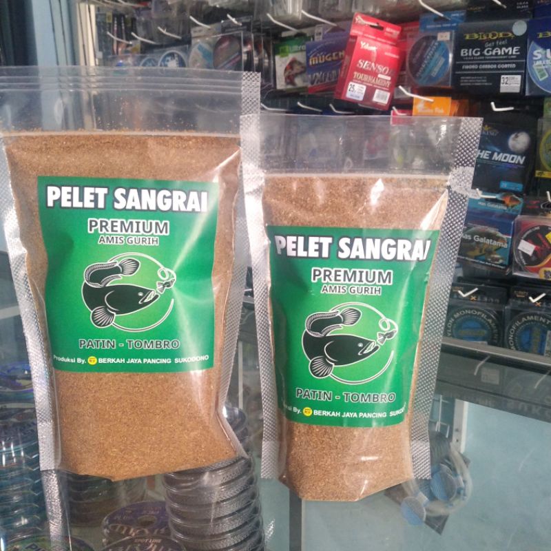 UMPAN MANCING IKAN PATIN DAN TOMBRO PELET SANGRAI