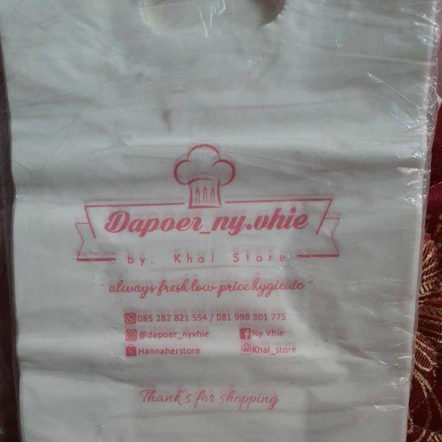 Plastik Plong Sablon Ukuran 20x30 Cm