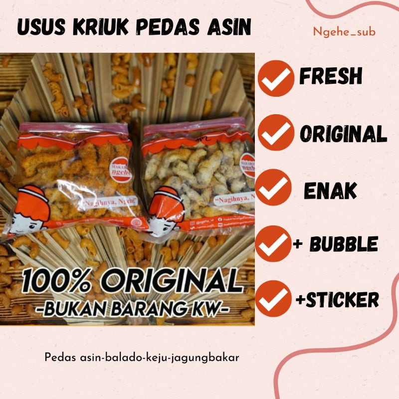 

USUS NGEHE PEDAS ASIN GURIH 100% ORIGINAL