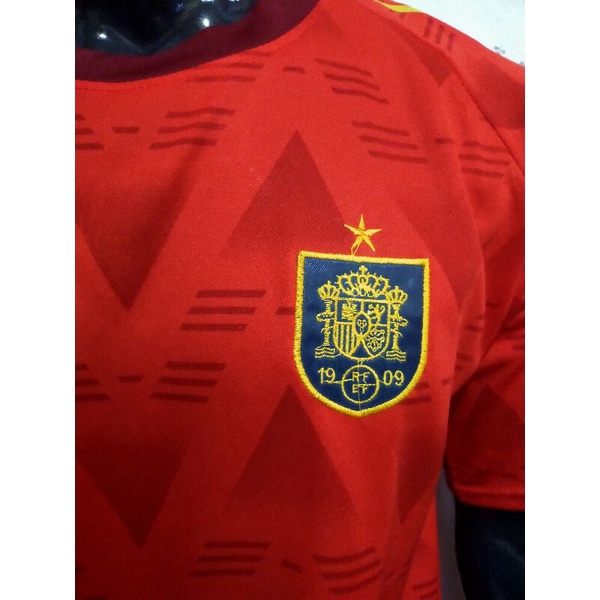 BAJU BOLA JERSEIY NEGARA SPANYOL BARU PIALA QATAR 2022-2023