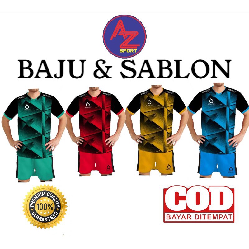 Jual Jersey Futsal Sablon Kaos Bola Baju Bola Kaos Olahraga Pria Baju