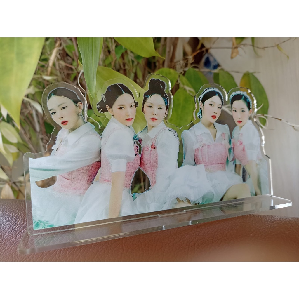 Standee KPOP Red Velvet Landscape Custom - Standee Red Velvet -  Red velvet - Akrilik Red velvet