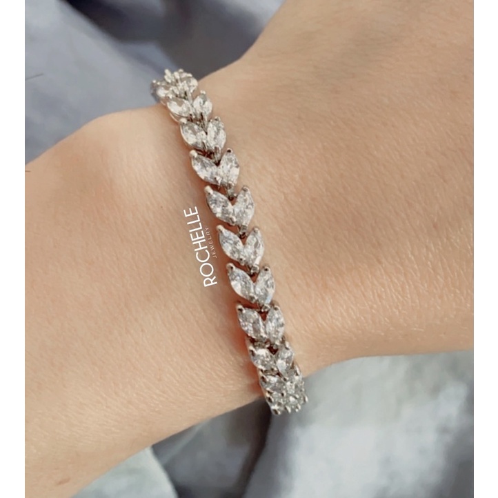 Chloe tennis bracelet