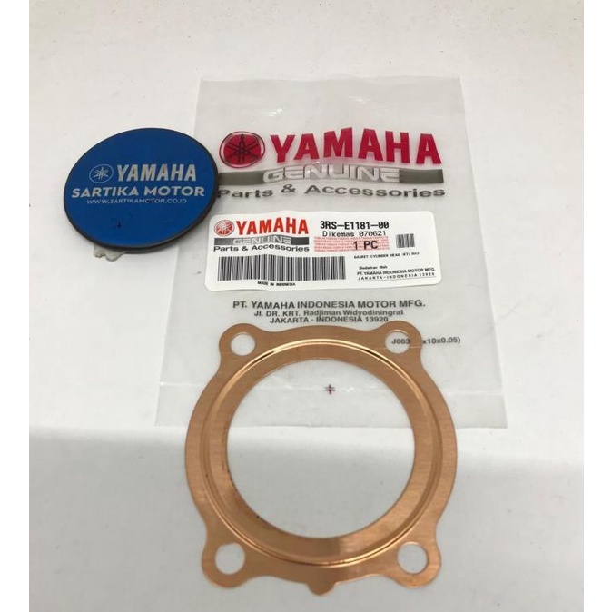 Original Gasket Cylinder Head (Kt) Rxz Yamaha Rx S
