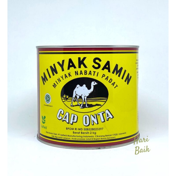 

Minyak samin cap onta 2kg