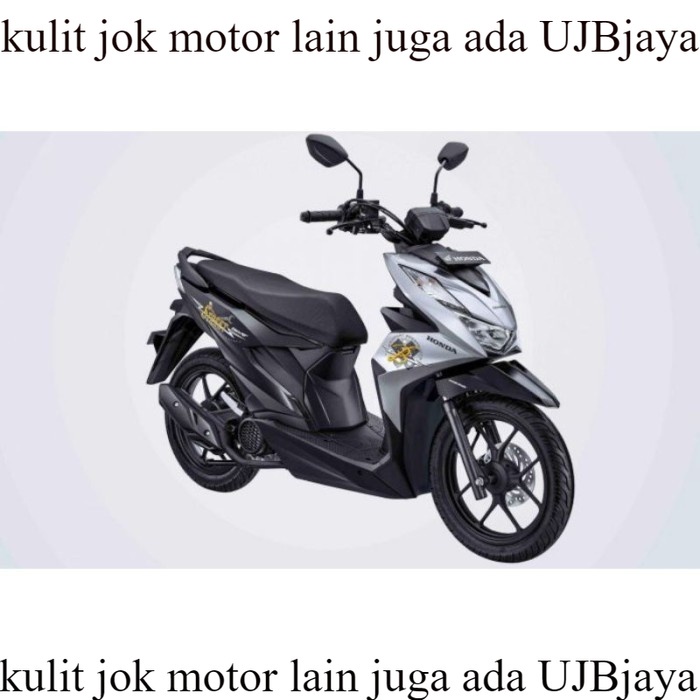 Kulit Jok Motor  Beat Street Standar / Bahan Ori Sarung Jok Motor  Beat Street A3
