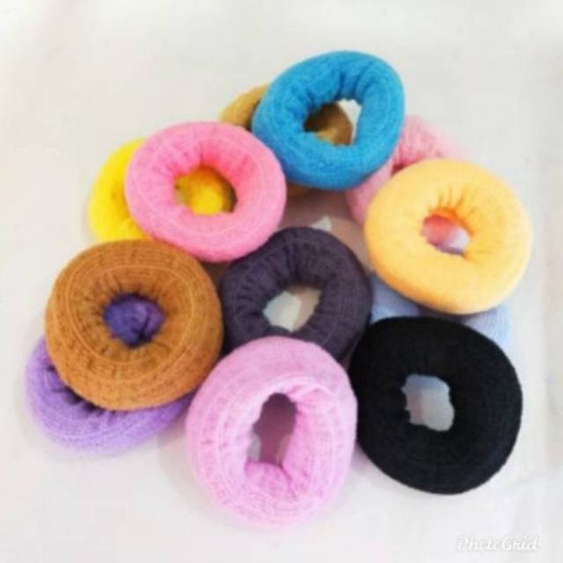 ✿ELYSABETHME✿ karet donat besar jumbo untuk sanggul cepol korea