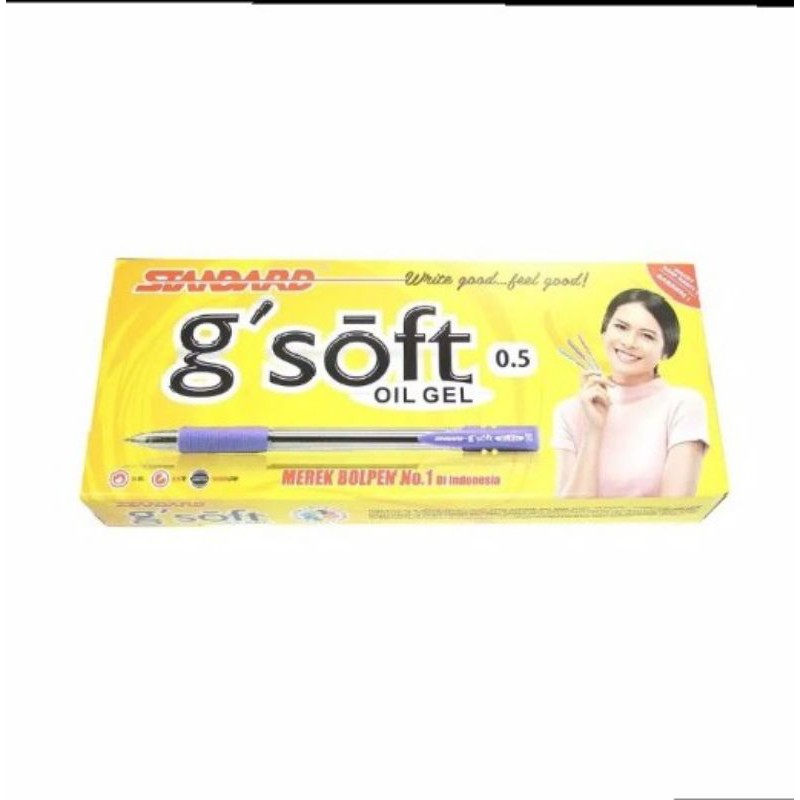 

STANDARDPEN G'SOFT 0.5 12PCS