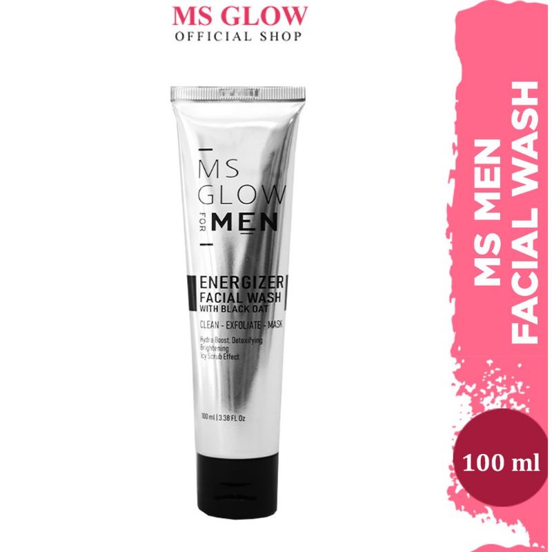 facial wash ms glow men/ms glow for men facial wash