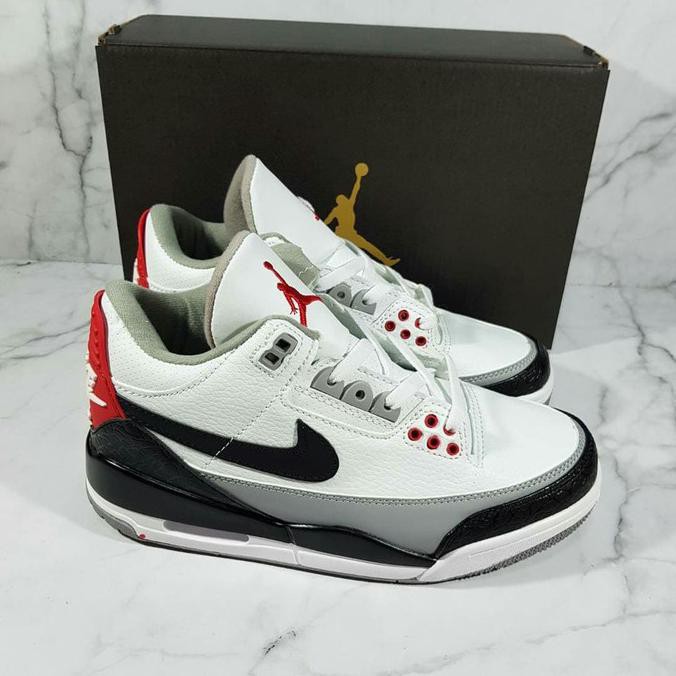 {{BAYAR DI TEMPAT}} Nike Air Jordan 3 Tinker Hatfield Premium EKSLUSIF [Kode 1|Kode 2|Kode 3|Kode