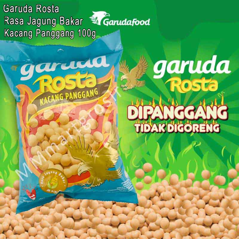 Garuda Rosta / Kacang Panggang / Rasa Jagung Bakar / 95g