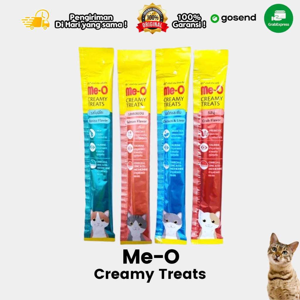 Snack Kucing MEO Creamy Treats