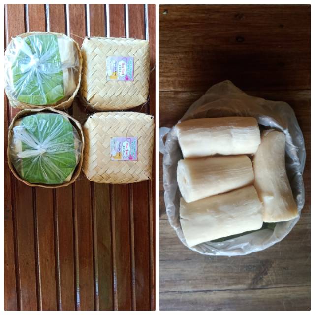

Tape singkong blitar, manis, keset, tanpa bahan pengawet, dioalah dari singkong pilihan dan ragi.