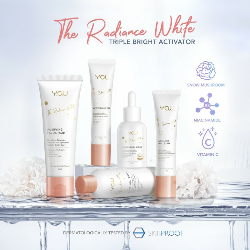 YOU The Radiance White Purifying Facial Foam New Formula