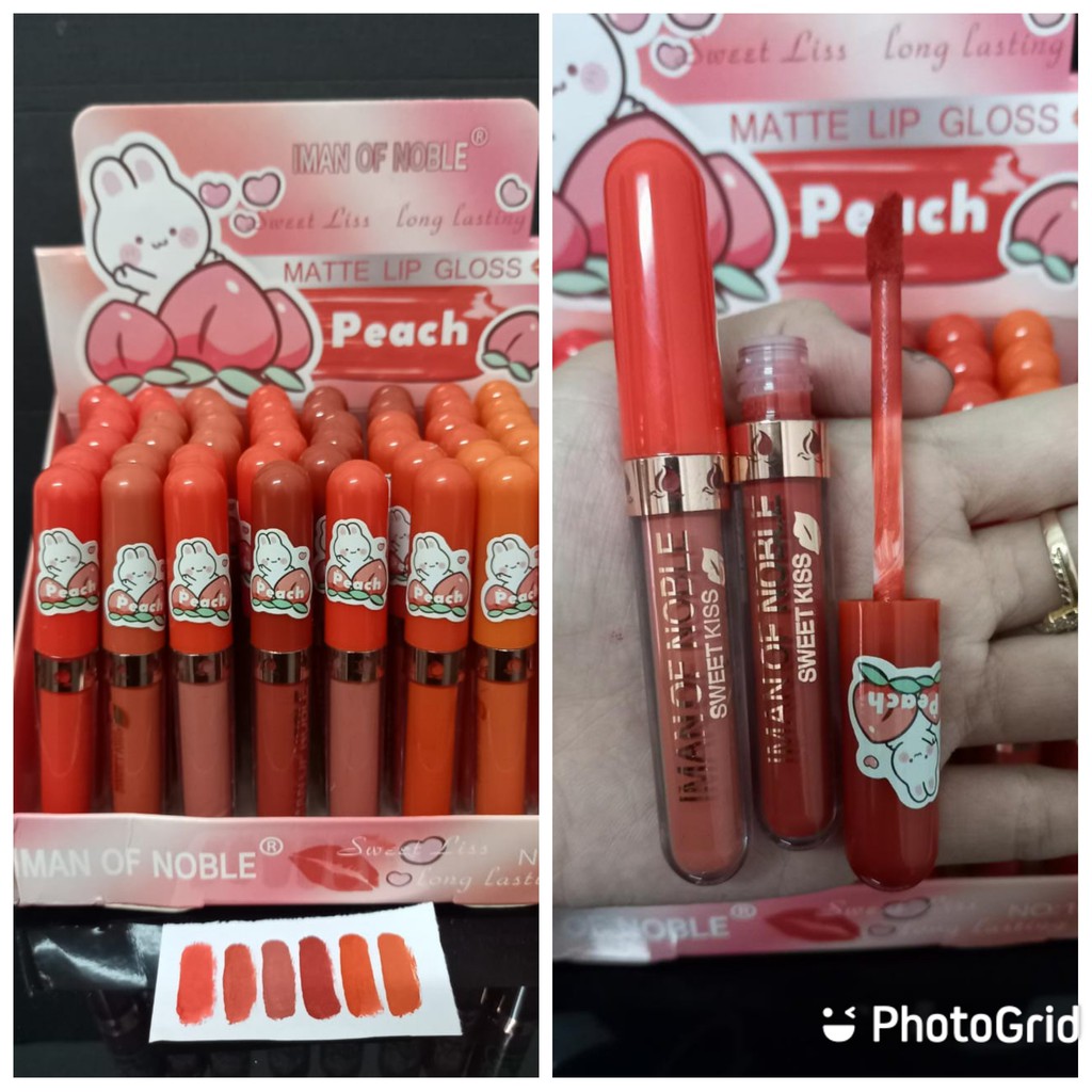 [PER 6 PCS] LIP GLOSS / LIPGLOSS IMAN OF NOBLE MATTE NO.1011B