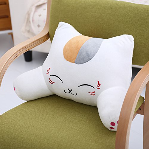 Bantal Punggung kursi kantor mobil rumah boneka bantal sandaran cat kucing