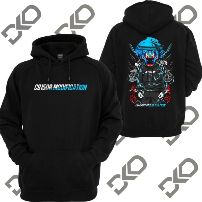 JAKET HOODIE CBR150R MODIFICATION