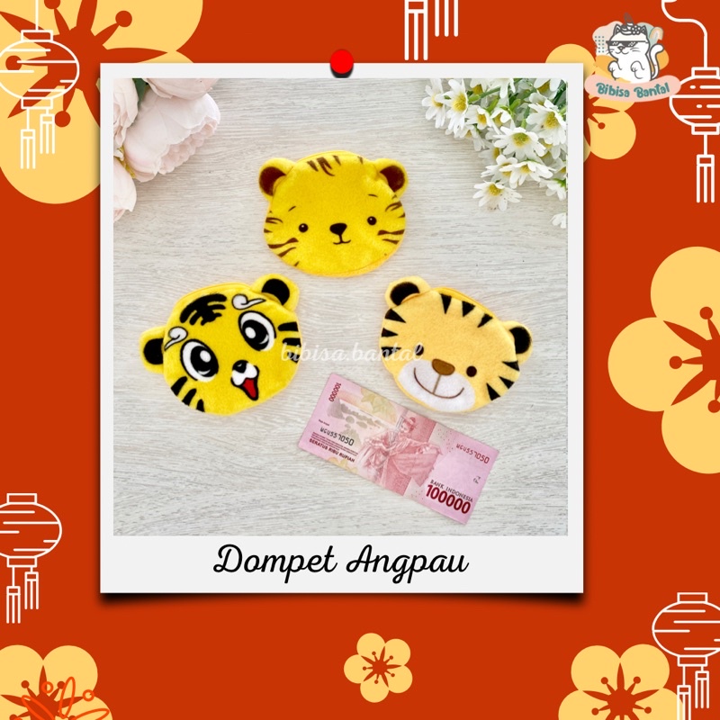 

Angpao Kain Imlek/ Angpao Karakter Tiger/ Bibisa Angpao Kain Chinese New Year/ Angpao Imlek Harimau/