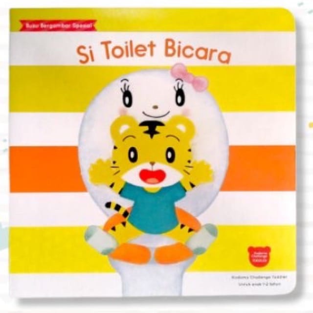 SOUNDBOOK TOILET TRAINING / TOILET BICARA BERBICARA SHIMAJIRO BOARD BOOK SOUND BOOK BOARDBOOK
