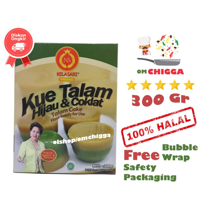 

TERLARIS NILASARI KUE TALAM 300 GR || TEPUNG BUMBU INSTAN