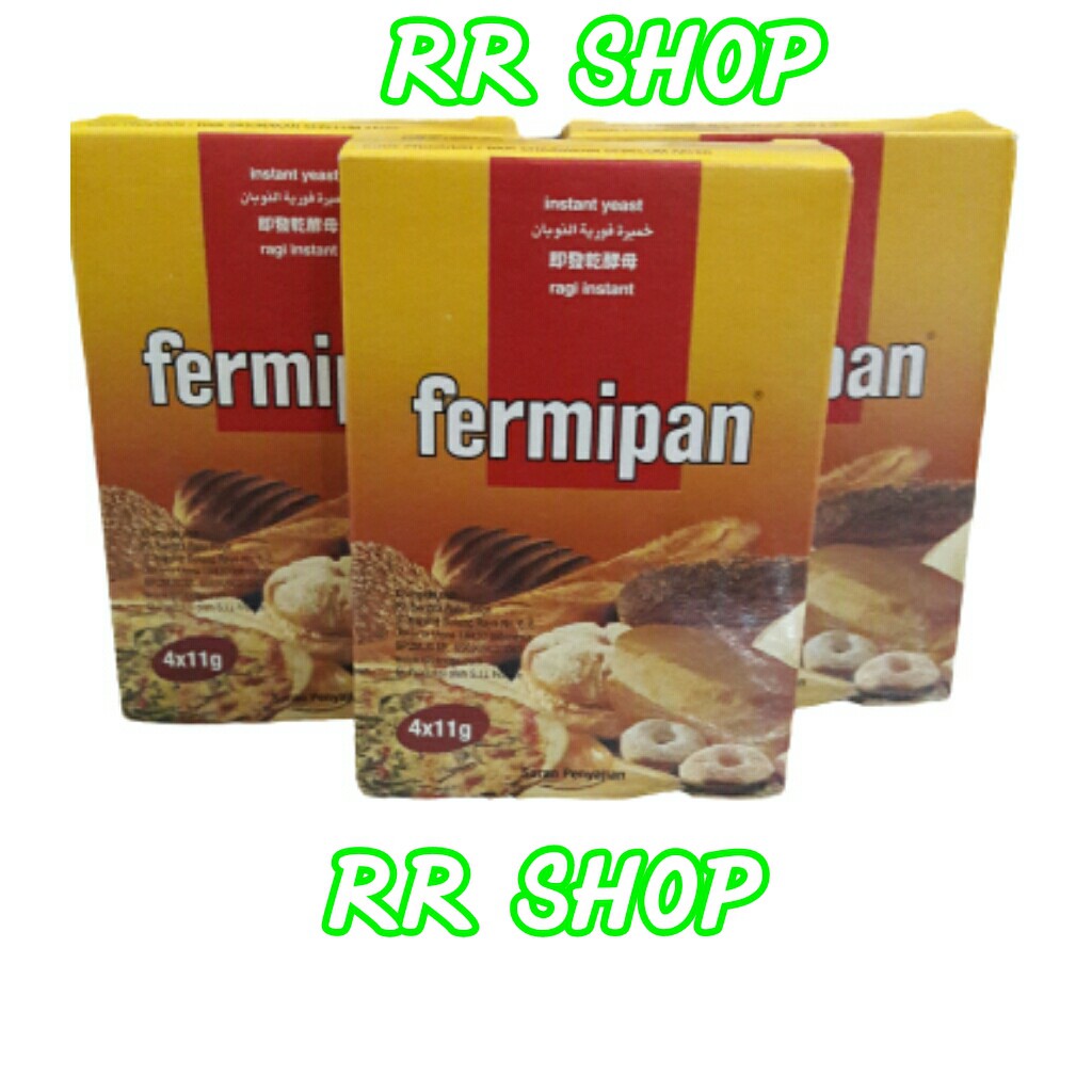 

Fermipan instan yeast 11 gram - ragi instant - fermifan sachet