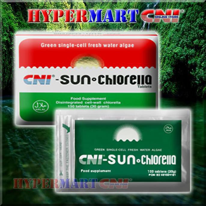 CNI Sun Chlorella 30tab TERMURAH